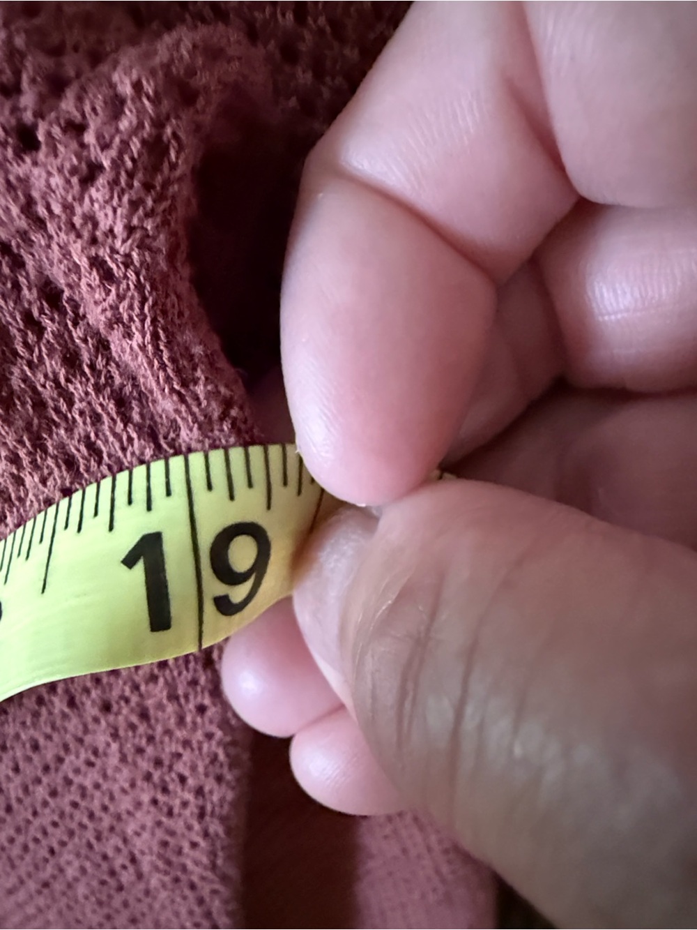 Peruvian Connection Cotton Knit Maxi in Dusty Rose/Terra Cota Size Large - Picture 8 of 14